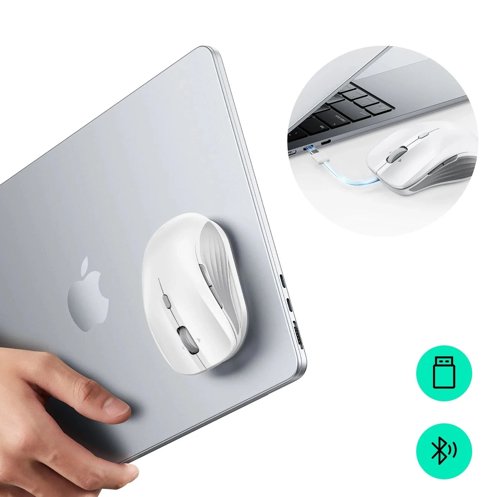 ESR MagMouse™ Wireless Mouse - White - Image 4