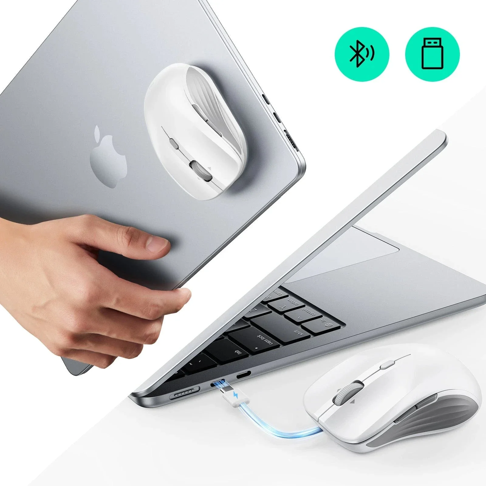 ESR MagMouse™ Wireless Mouse - White - Image 5